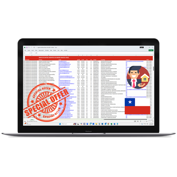 Directorio de Agentes de Bienes Raíces Chile 2026
