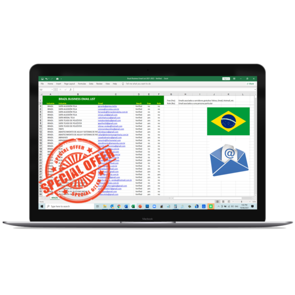 LISTA CORREOS ELECTRÓNICOS EMPRESAS BRASIL 2026 - IDEAL PARA EMAIL MARKETING