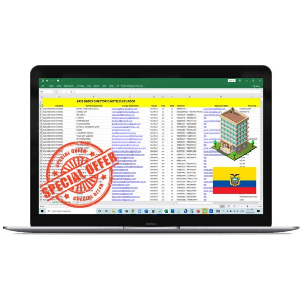 Directorio de Hoteles y Afines Ecuador 2026