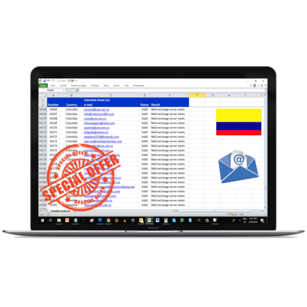 LISTA CORREOS ELECTRÓNICOS EMPRESAS COLOMBIA 2026 – IDEAL PARA EMAIL MARKETING